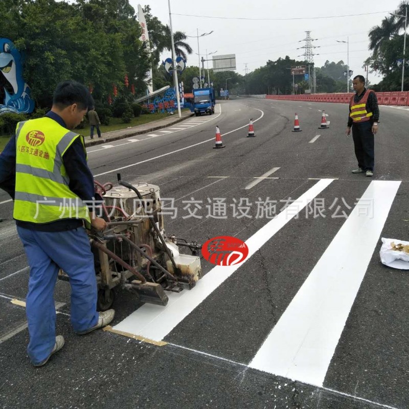 东莞热熔型道路标线 交通标线标志 黄色热熔标线涂料 警示标线