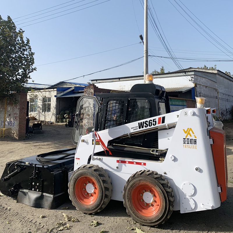 砂石泥土清扫车小型施工路面扫路车国产装载机改装扫地车