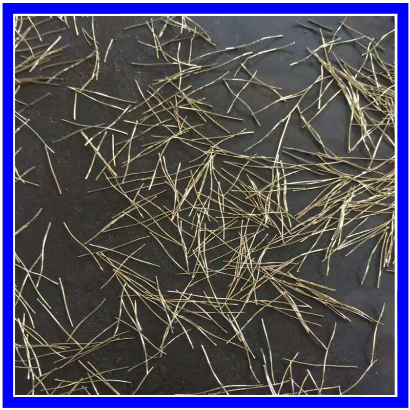 厂家直销rpc镀铜微丝钢纤维 rpc盖板专用型高强度镀铜钢纤维现货