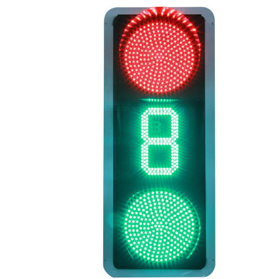 403LED交通信号灯圆斑倒计时组合交通警示灯机动车红绿灯厂家直销