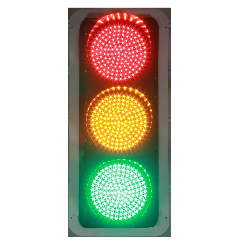 HUAKONG品牌 交通灯厂家 机动车红黄绿满屏信号灯