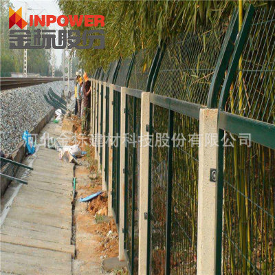 铁路专用防护栅栏 圈地果园临时护栏网 公路框架围栏网厂家直销