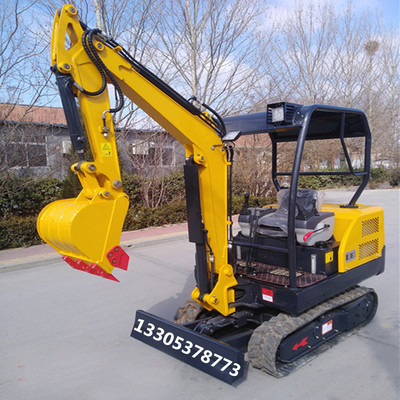1吨微型挖掘机 全液压小型挖掘机 履带式迷你挖掘机 批发