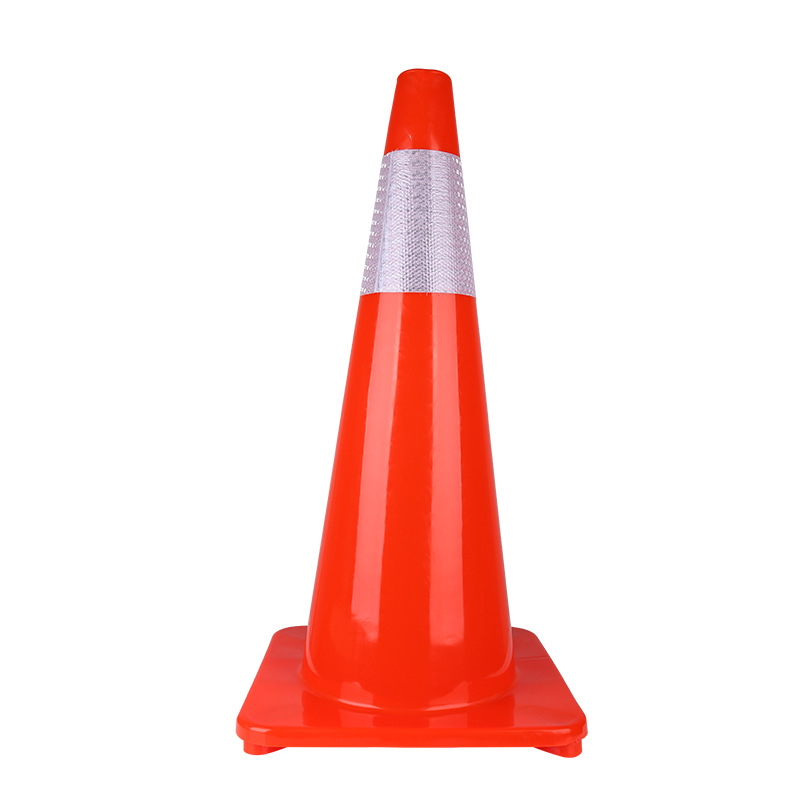 优质PVC路锥 70cm橡胶PVC优质路锥 反光锥桶雪糕筒圆锥交通路障锥
