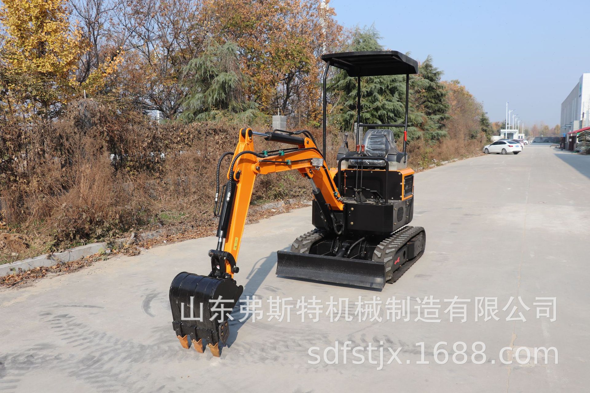 18型洋马无尾挖掘机小型农用挖沟 厂家直销破碎施工
