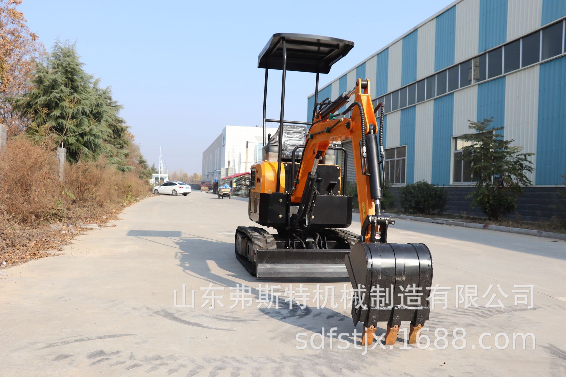 18型洋马无尾挖掘机小型农用挖沟 厂家直销破碎施工