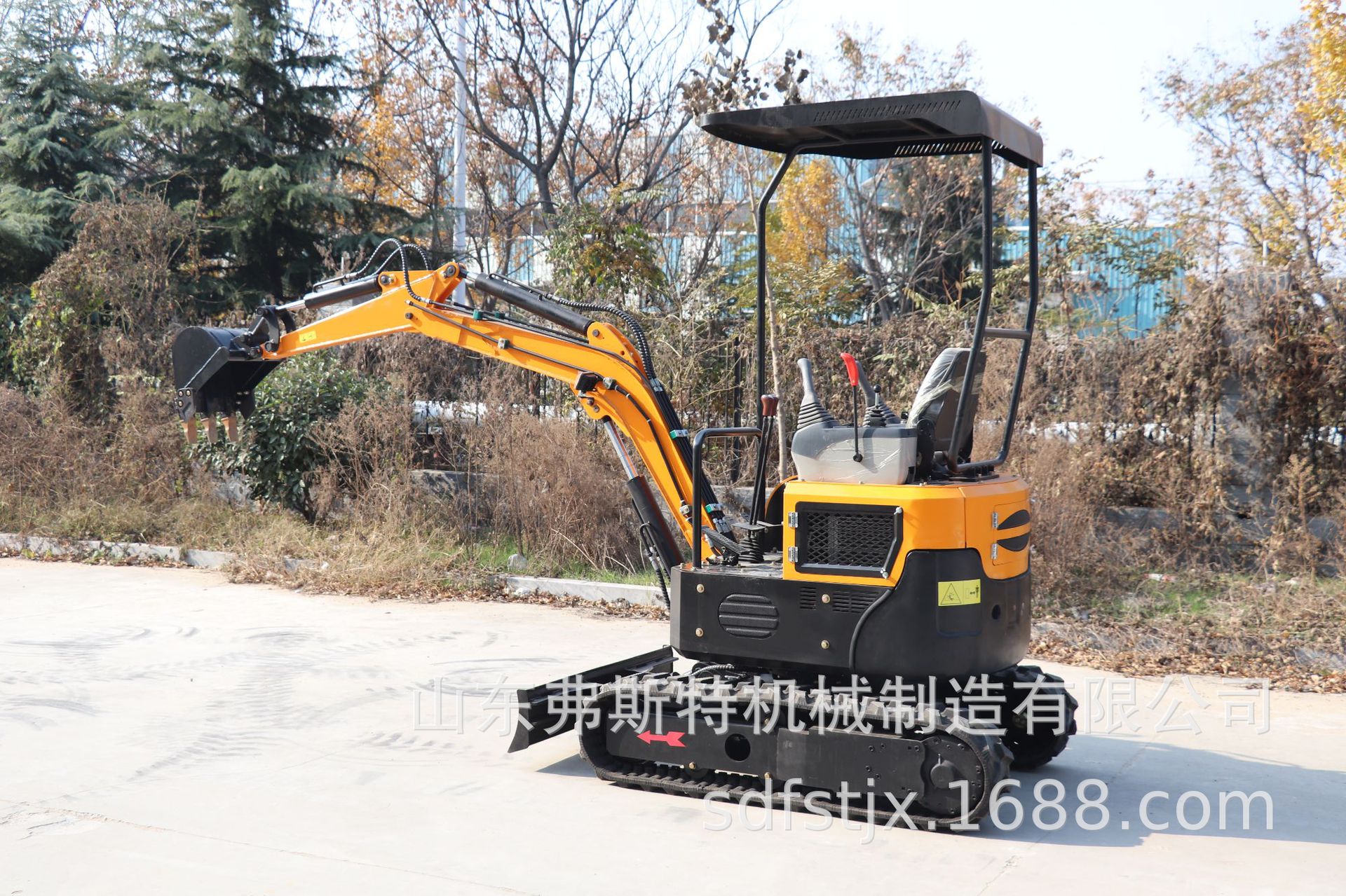 18型洋马无尾挖掘机小型农用挖沟 厂家直销破碎施工