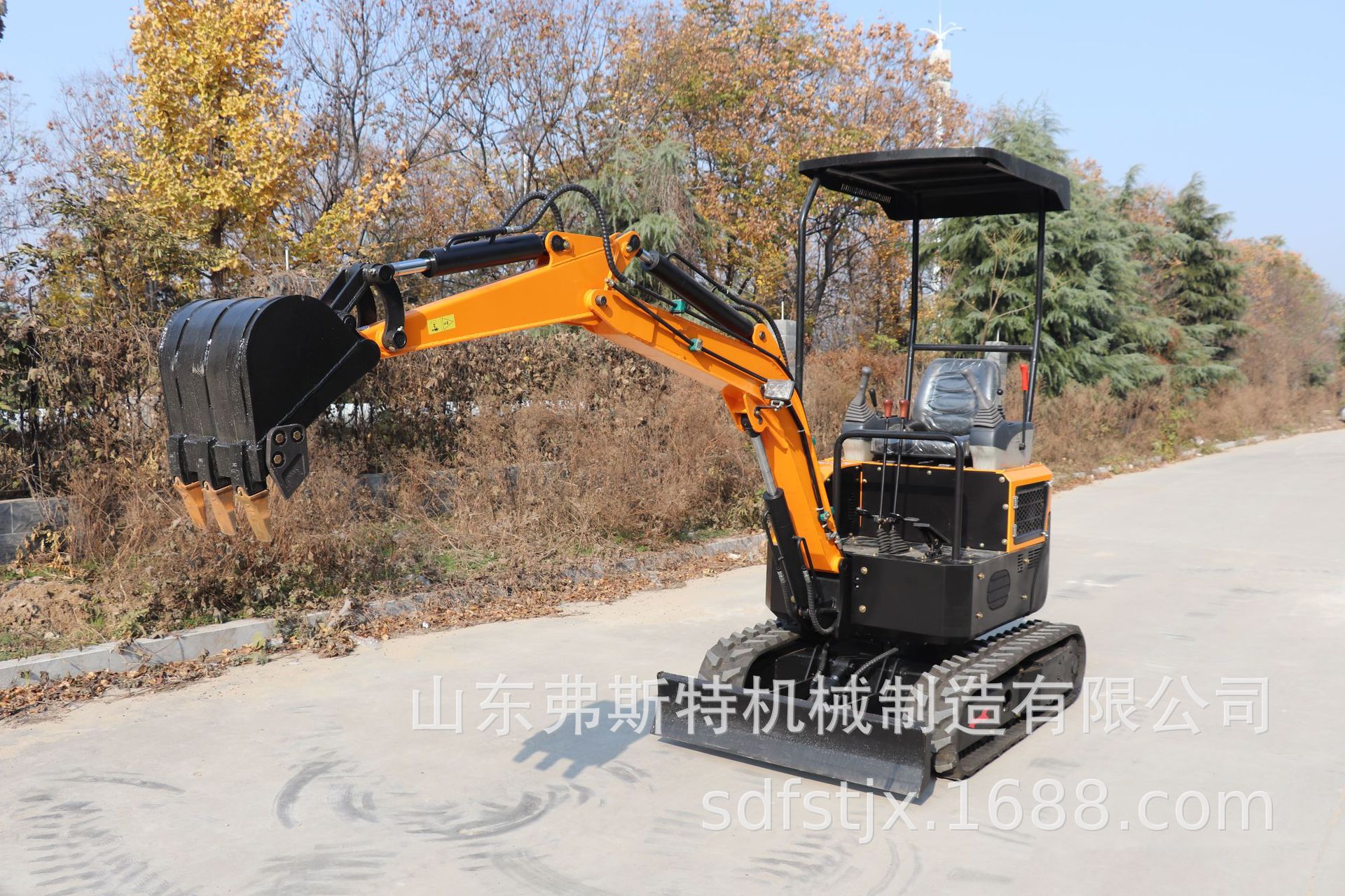 18型洋马无尾挖掘机小型农用挖沟 厂家直销破碎施工