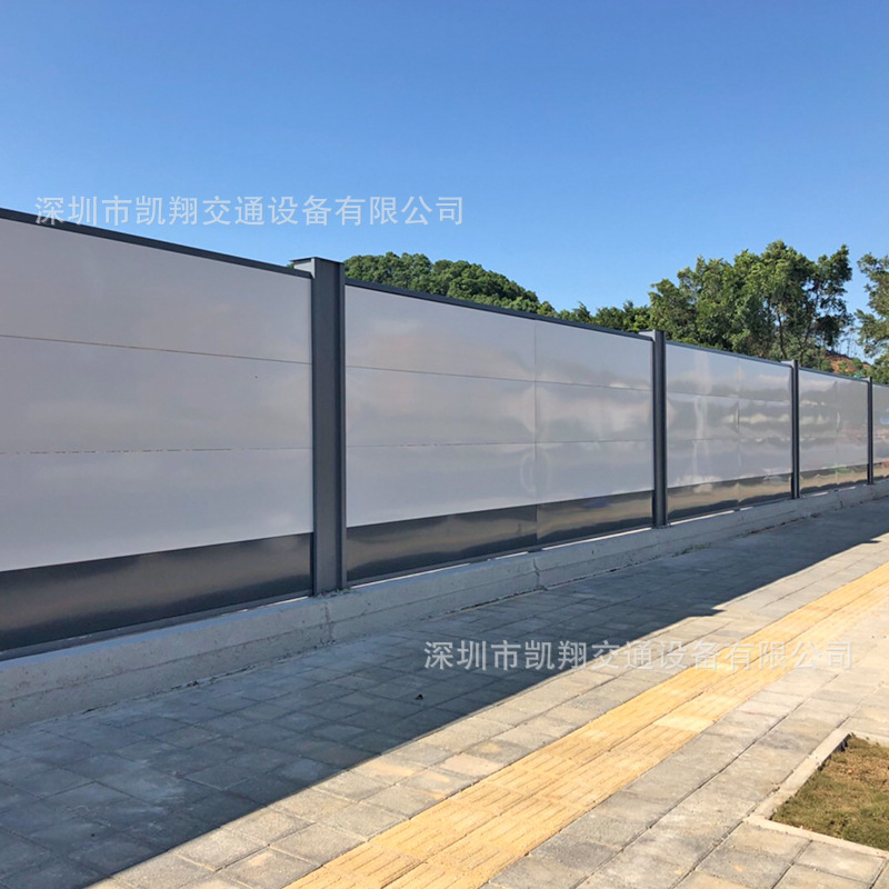 深圳A1款钢结构围蔽厂家市政工地围墙工程施工定制装配式钢构围挡