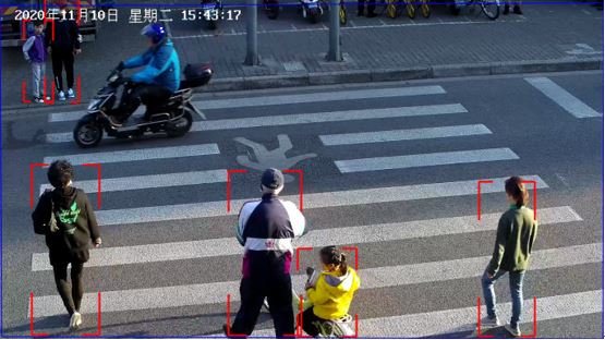 斑马线行人监控预警系统