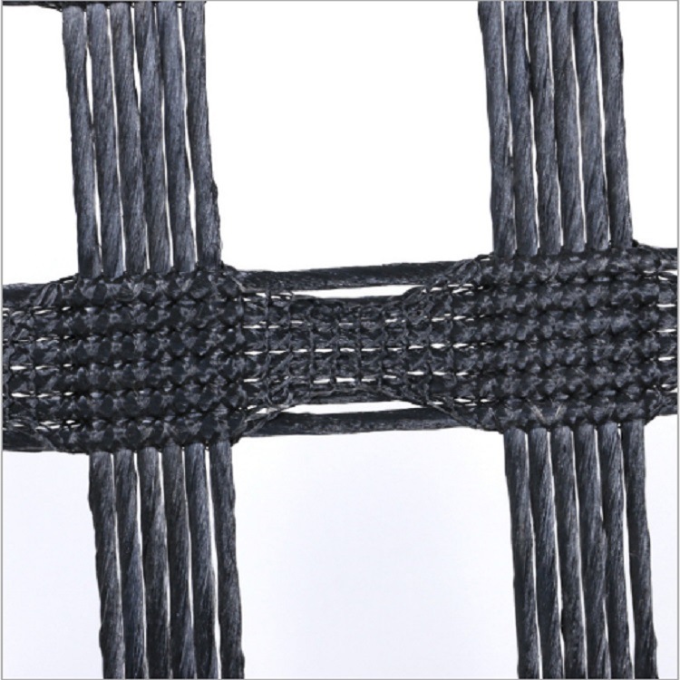 聚酯经编涤纶土工格栅PET软土路基路堤挡墙GSJ高模量涤纶格栅厂家