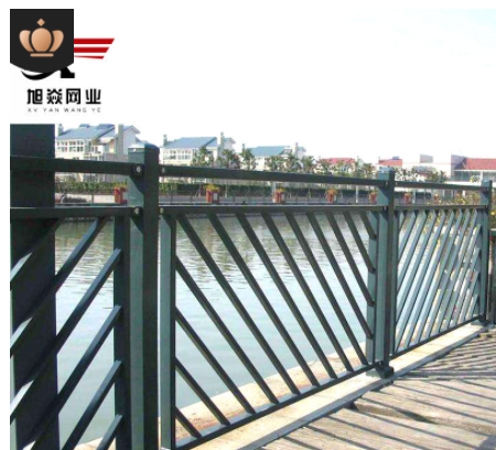 桥梁锌钢护栏厂家供应河道河堤河面安全防护栏杆 桥梁景观防撞栏