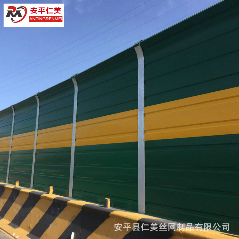 小区降噪声屏障 公路隔音屏障铁路高架桥用消音屏 半透明隔音墙