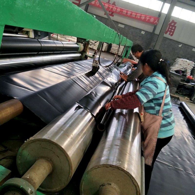 聚乙烯防渗土工膜 藕池土工膜 垃圾填埋场人工湖防渗膜新料土工膜