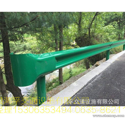 高速公路国道农村安保生命防护热镀锌静电喷塑波形护栏