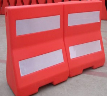 红白隔离墩 塑料防撞墩吹塑围栏小水马隔离栏路障交通设施