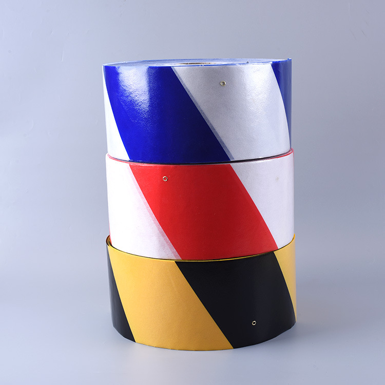 交通工程警示线事故现场隔离带路面工地一次性无胶安全警示带