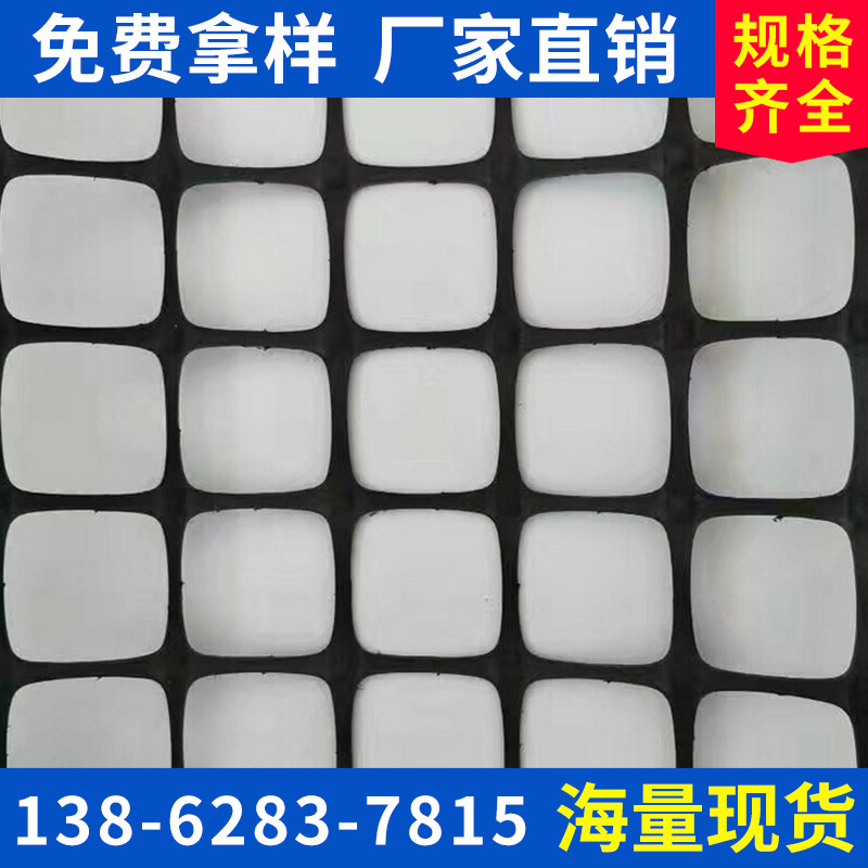 双向塑料土工格栅 土工格珊生产厂家现货直售 高品质耐磨耐用