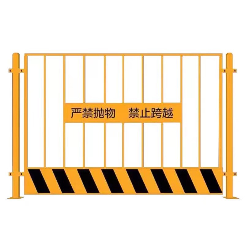 工地基坑护栏井口护栏现货建筑施工防护栏工程安全围栏安全防护栏