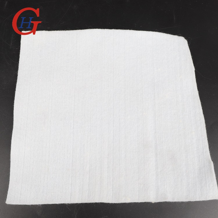 厂家定制机织布 短丝土工布 白色抗裂 复合土工布 防尘防渗布