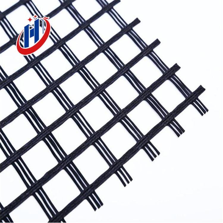 沥青水泥路面路基增强用玻纤土工格栅 白改黑用加筋玻纤土工格栅