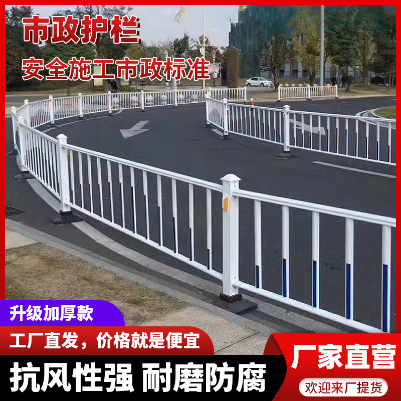 帝晟市政护栏交通道路隔离护栏人行道机动车隔离护栏市政护栏栅栏