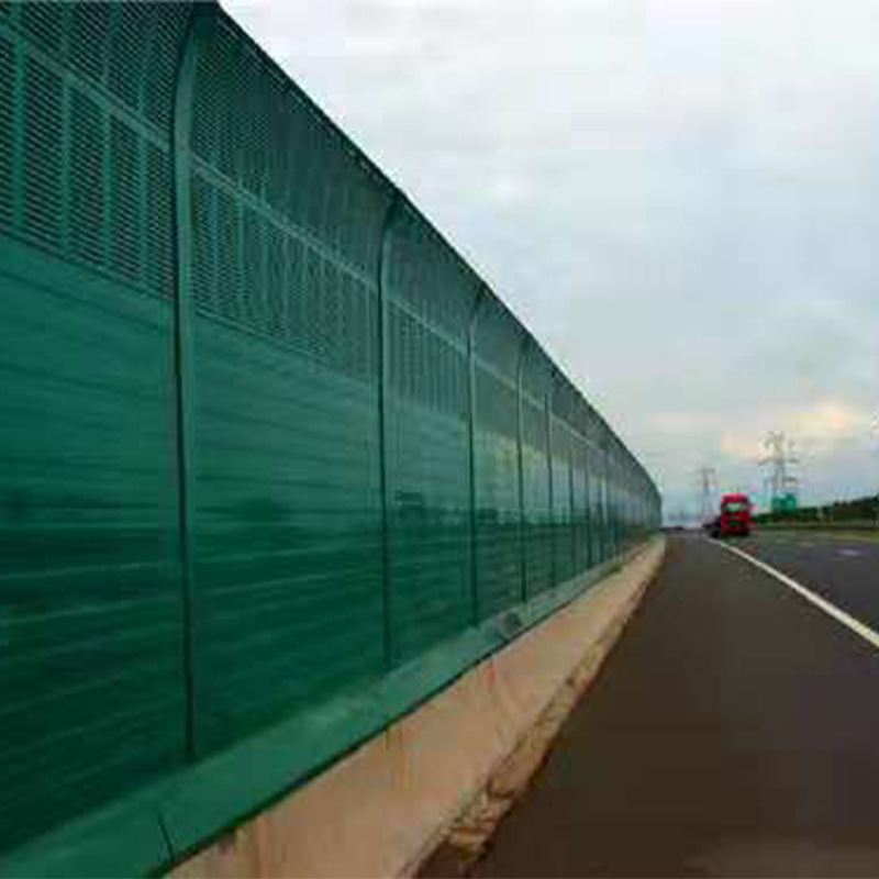 工厂供应高速公路声屏障 马路小区金属声屏障 高架桥梁降噪隔音障