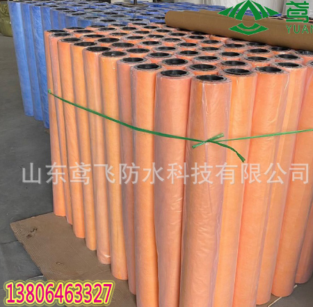 高分子聚乙烯丙纶防水卷材 地下室车库涤纶防水布 PE/PP防水垫层