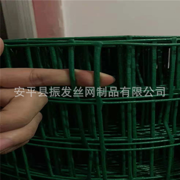 厂家一手货源 浸塑荷兰网 绿色铁丝网 池塘养殖荷兰网 小区围栏网