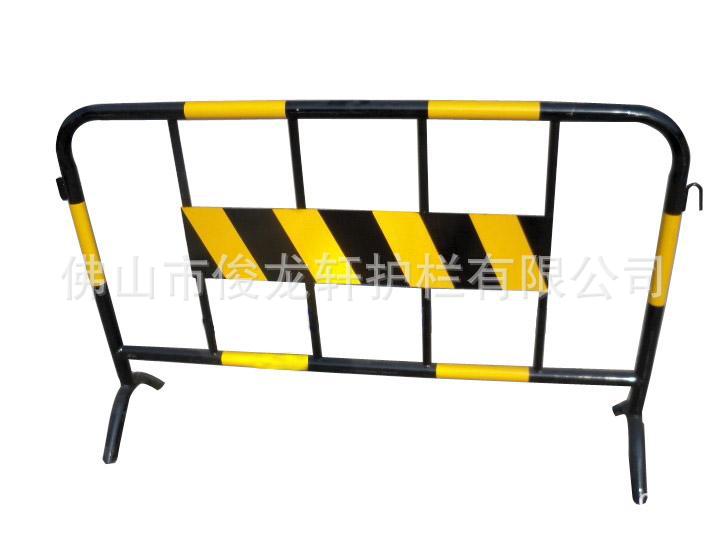 铁马 黑黄警示栏 活动护栏 交通护栏