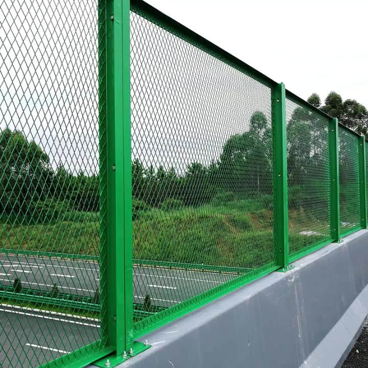 定制桥梁防抛网高速公路防落物隔离防护网立交桥两侧防落物围栏网