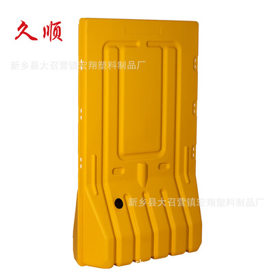 塑料水马围挡隔离挡板门板式注水路障 市政道路施工1.8米安全围栏