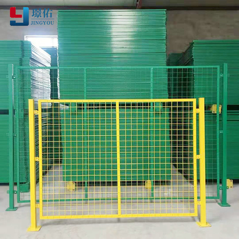 厂家直发车间隔离网 仓库车间防护网 工厂设备安全浸塑框架隔离网