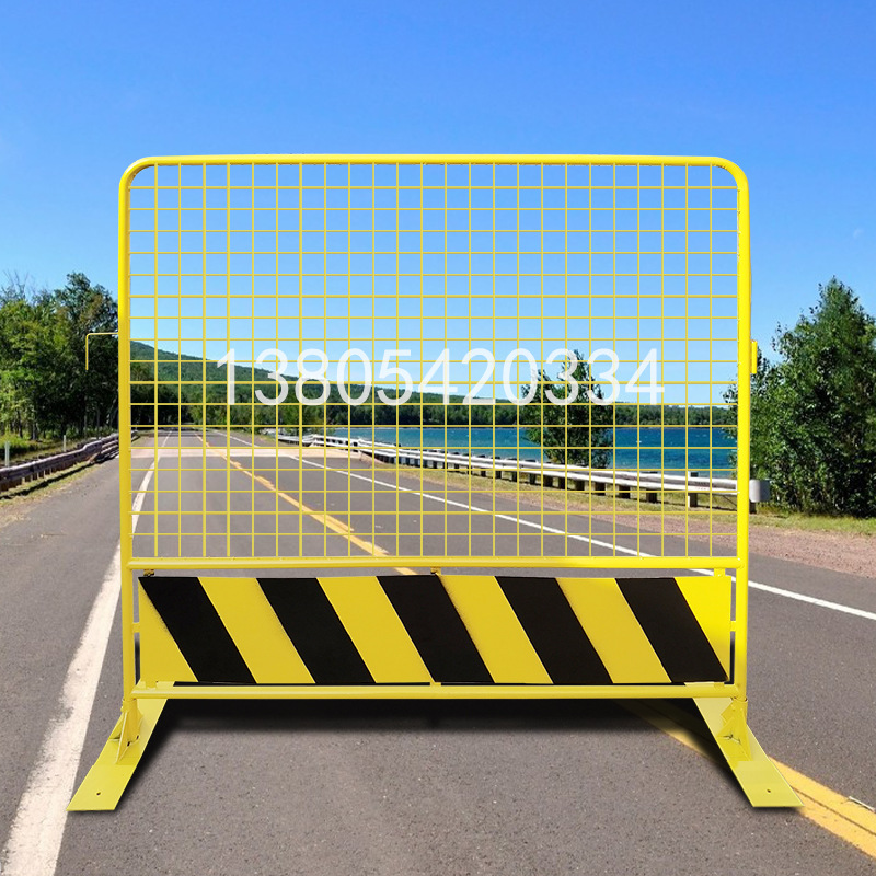 铁马护栏工地施工公路边临时安全栏杆可移动临时栅栏厂家定制