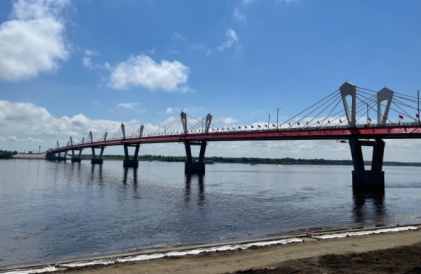 黑龙江大桥正式通车 黑河公路口岸正式开通