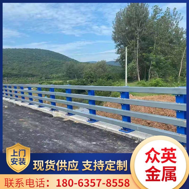 上门安装桥梁防撞护栏 高速公路防撞护栏 桥梁防护栏 防撞护栏
