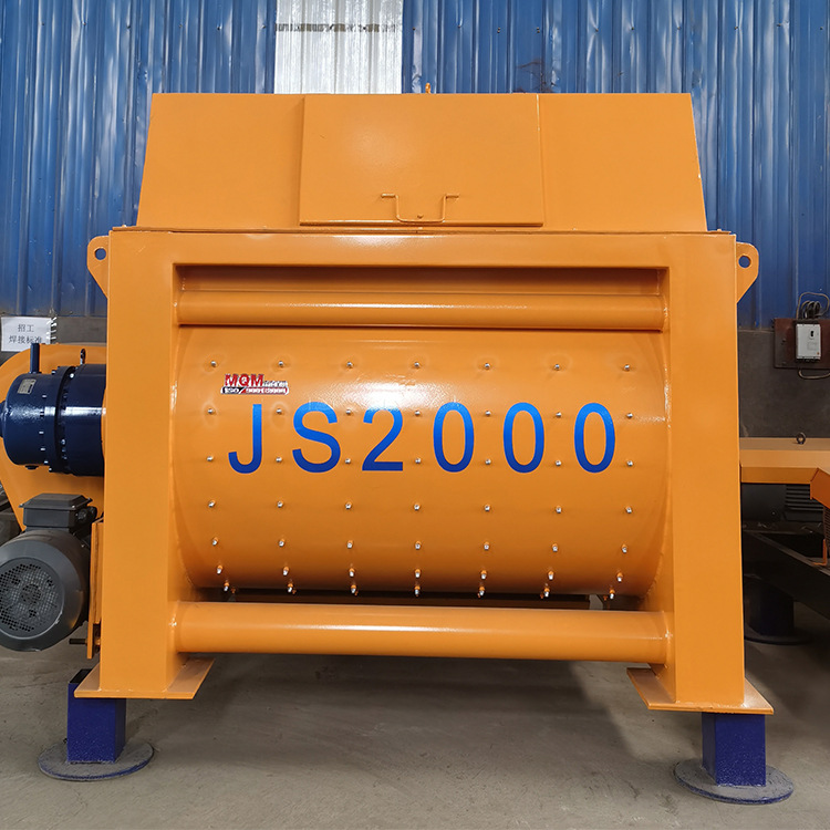 2方强制搅拌机 JS2000干粉砂浆搅拌站 厂家直供出 120站主机价格