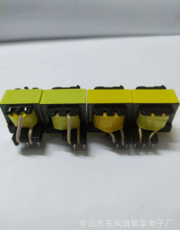 EE1910立式5+3次级加宽过安规认证地线耐压电子电源高频变压器