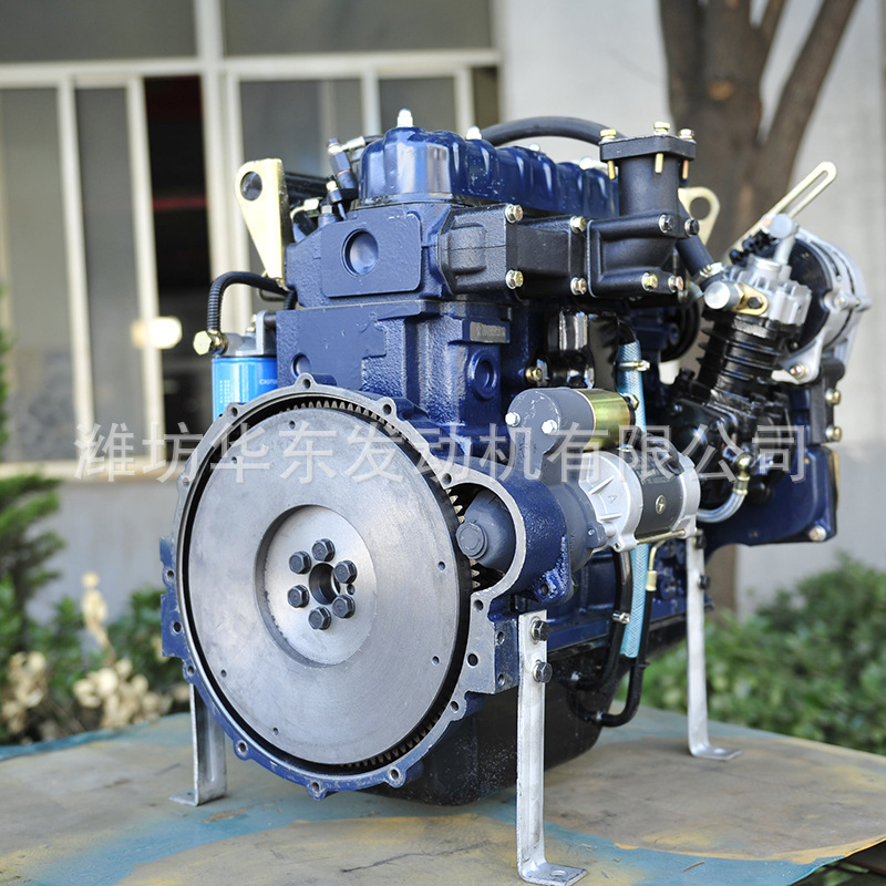 四冲程四缸柴油发动机ZH490Y4 水冷工程机械内燃机 4DBY4