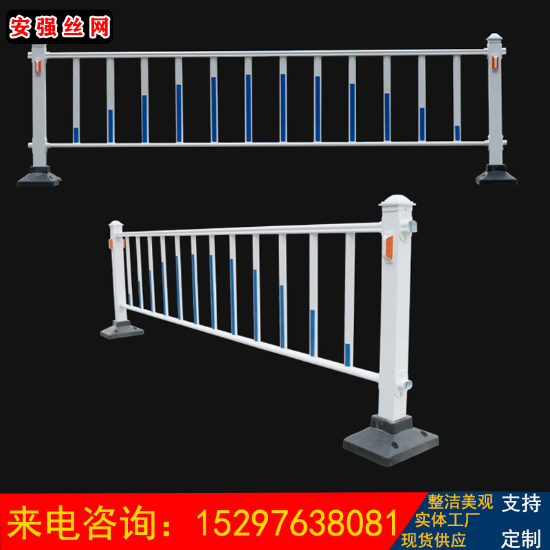 现货市政护栏道路交通防护栏 马路小区道闸隔离栏 人行道隔离围栏