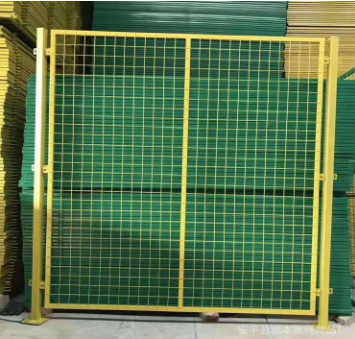 厂家供车间隔离栏防护栏金属丝网隔离栏绿色网现货供应