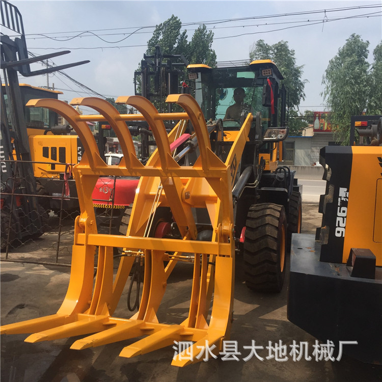 四驱轮式无极变速小型装载机 挖掘装载机一机多用挖掘机