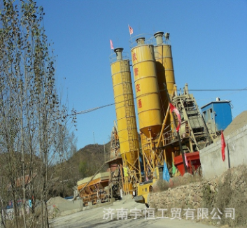 济南宇恒非标水泥拌和机搬迁 混凝土拌和机维修改造 拌和机大修