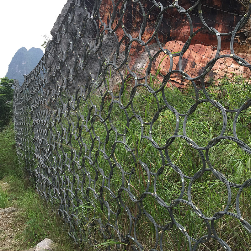 现货 被动边坡防护网厂家生产直销 环形被动防护网sns主动护坡网_供应