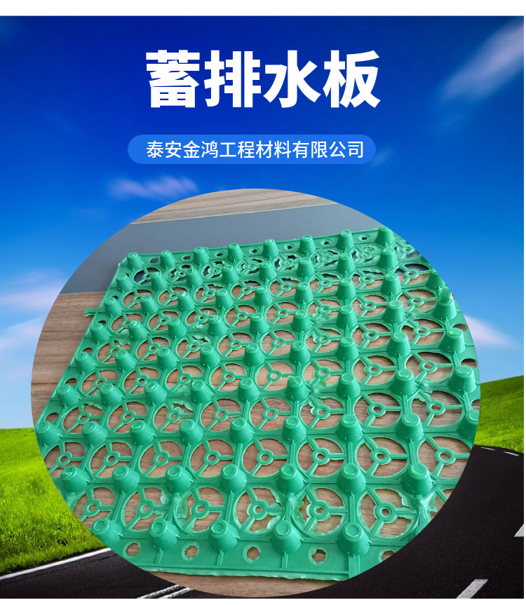 蓄排水板