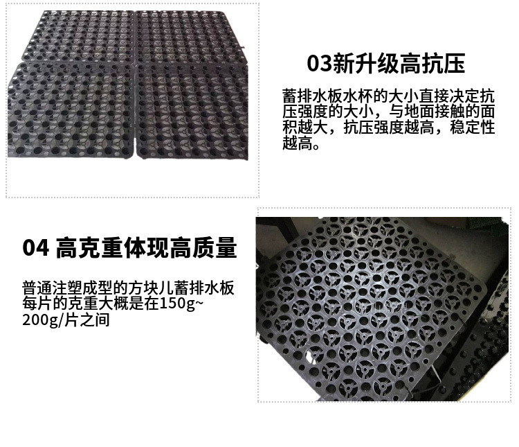 蓄排水板