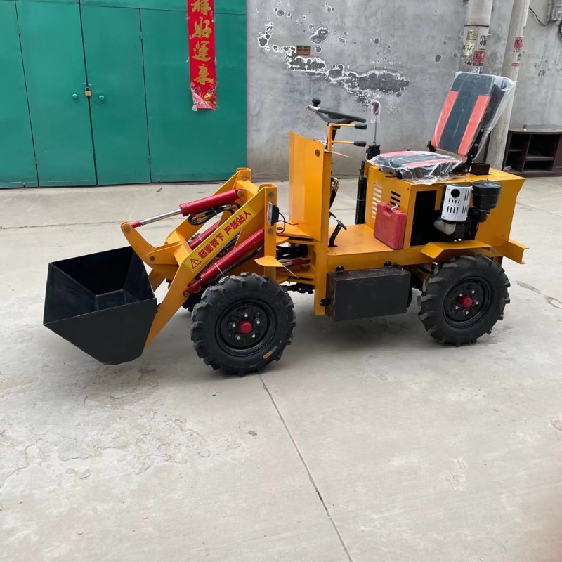 农用小型建筑工地柴油铲车装载车沙石装载四轮铲车农用装载机
