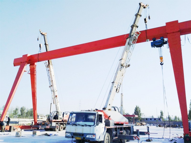 新疆和田 港口龙门吊 GJM集装箱门式起重机 起重机工程机械租赁