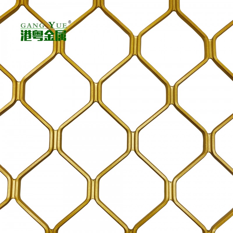 铝合金防盗隔离网 窗户菱形网片围挡 铝美格网学校仓库医院 防护网
