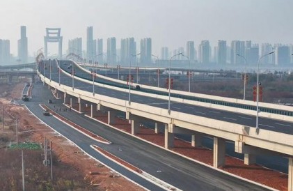 洪州大道中道路建设加速推进